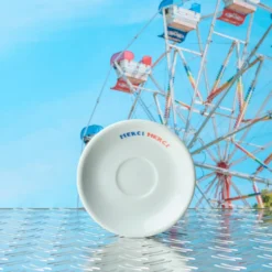 Tasse à expresso et soucoupe Souris - Merci x Shia McShia