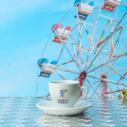 Tasse à expresso et soucoupe Souris - Merci x Shia McShia