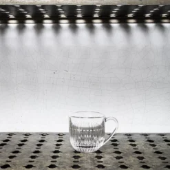 Tasse Ouessant en verre pressé