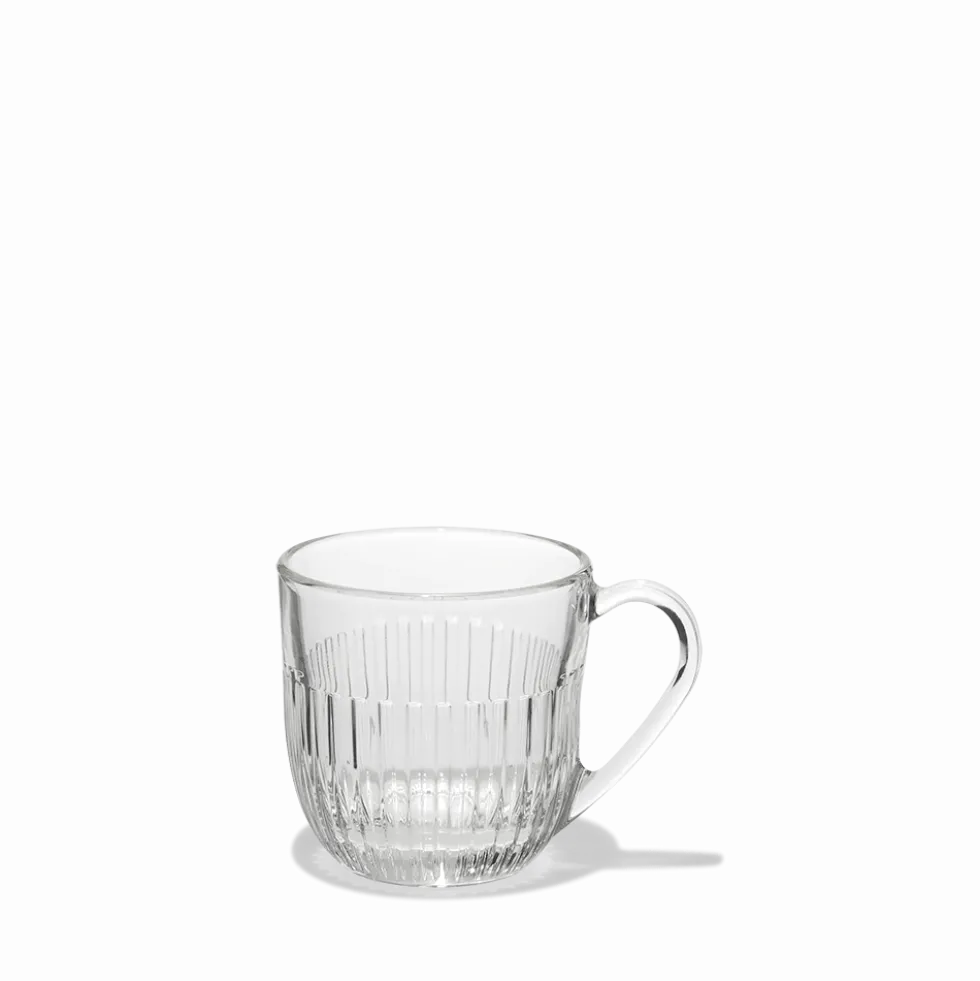 Tasse Ouessant en verre pressé