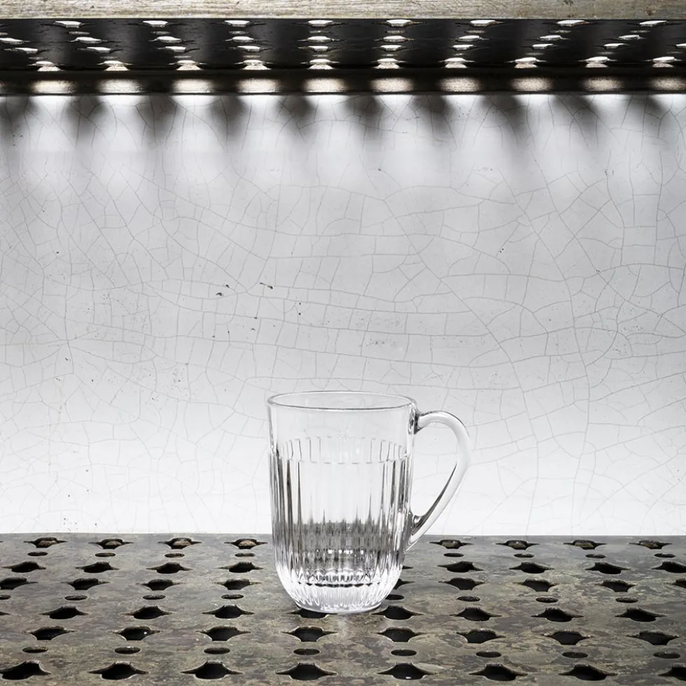 Tasse Ouessant en verre pressé