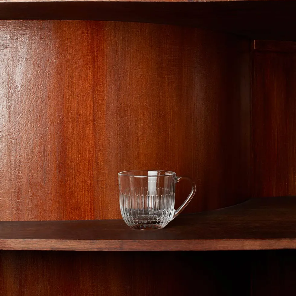 Tasse Ouessant en verre pressé