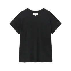 THE GREAT - T-shirt The Boxy Crew - Noir
