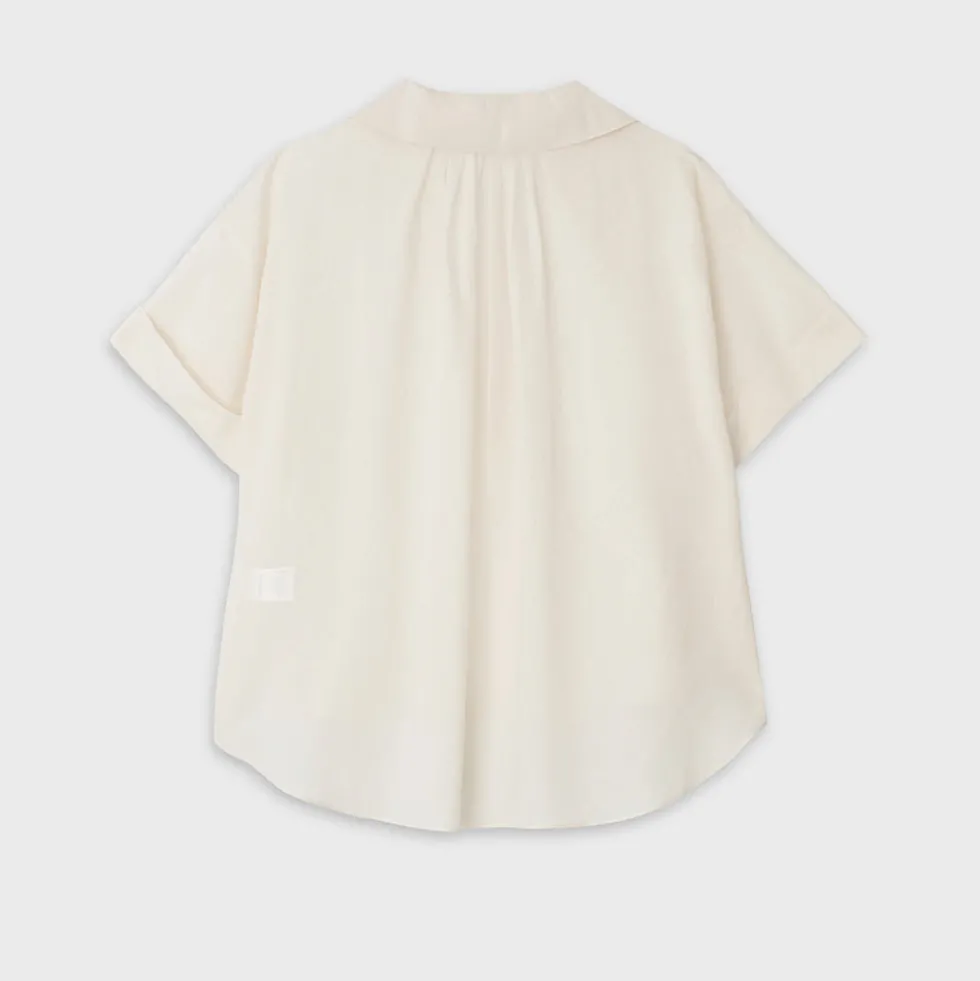 The Loom - Chemise Back Tuck - Beige Clair