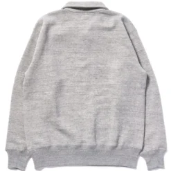 The real McCoys - Sweat Loopwheel Zip - Gris