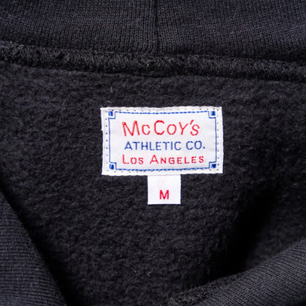 The real McCoys - Sweat Loopwheel - Noir