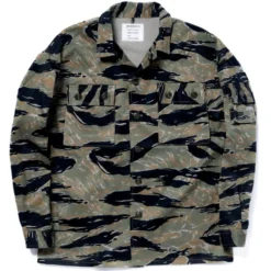 The real McCoys - Veste Tiger Camouflage - Vert
