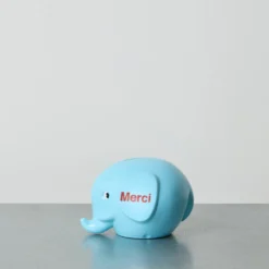 Tirelire Éléphant - Bleu Clair
