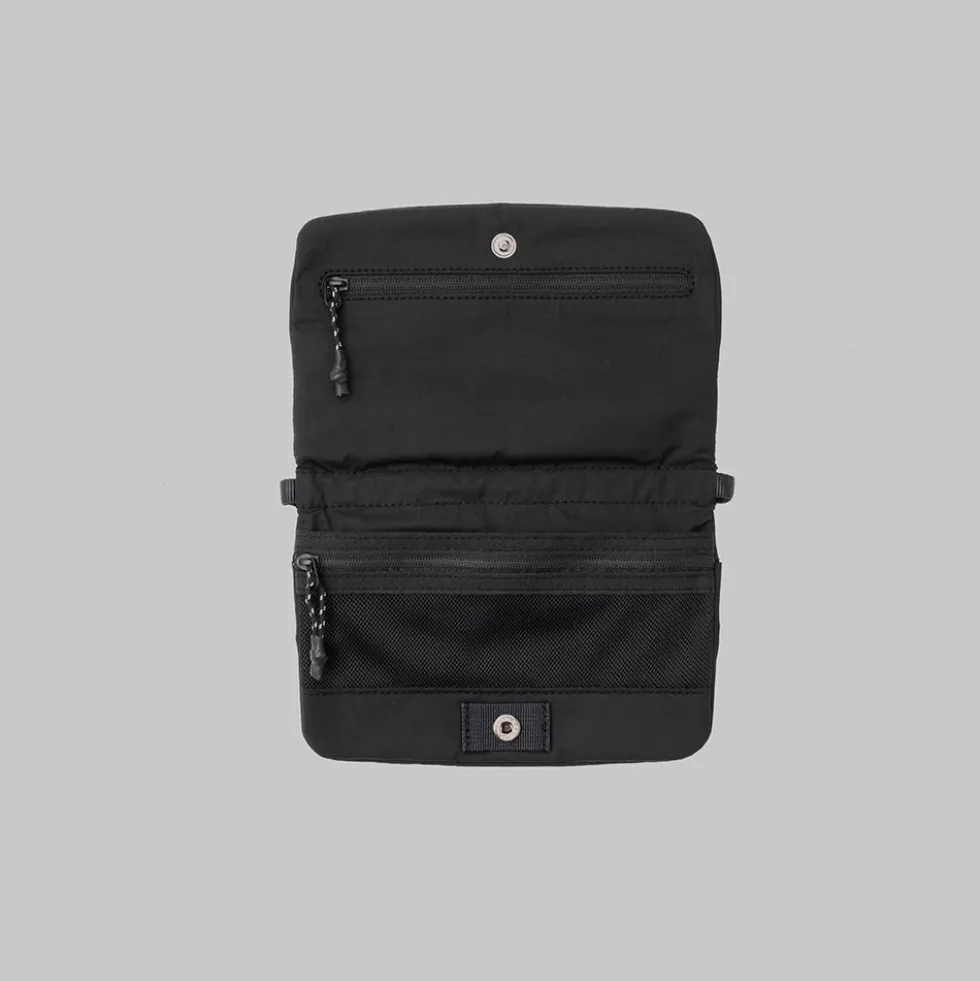 Topologie - Sacoche de Téléphone 90 - Noir Tech Sateen