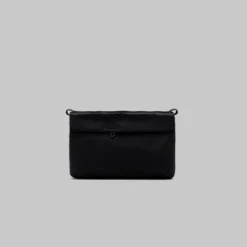 Topologie - Sacoche Plate - Noir Tech Sateen