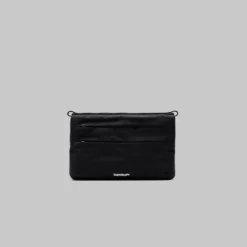 Topologie - Sacoche Plate - Noir Tech Sateen