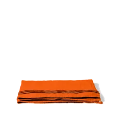 Torchon en lin lavé - Orange Zeste