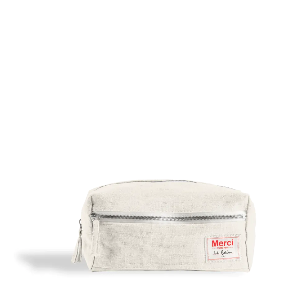 Trousse de toilette - Blanc Coquillage