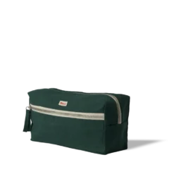 Trousse de toilette en lin lavé - Vert Séquoia