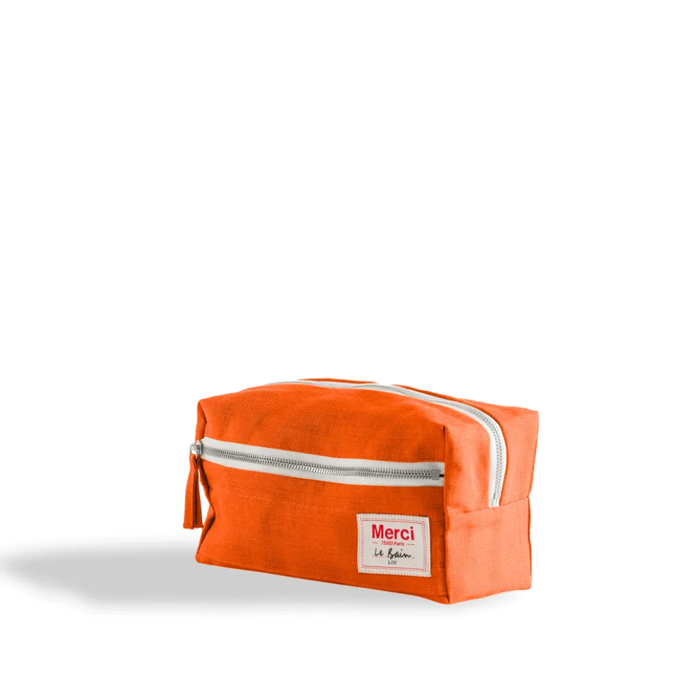Trousse de toilette - Orange Zeste
