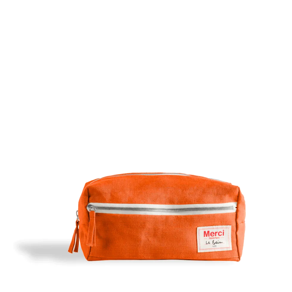 Trousse de toilette - Orange Zeste