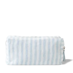 Trousse de toilette - Rayures Pinceau Bleu Primaire