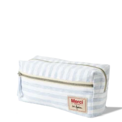 Trousse de toilette - Rayures Pinceau Bleu Primaire
