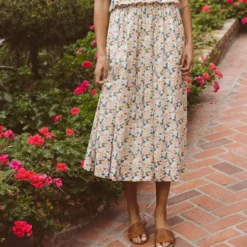 Trovata - Jupe Flora - Beige
