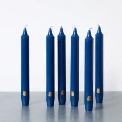 Trudon - Lot de 6 bougies Madeleine - Bleu Marine
