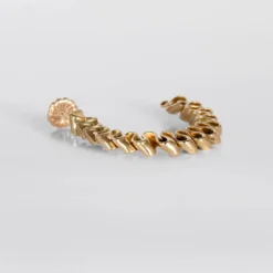 TWEEK EEK - Boucles d'oreilles Mirr Wave Loops S - Or