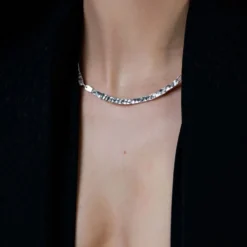 TWEEK EEK - Collier Gray Flex - Argent