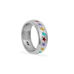 TWOJEYS - Bague Starline Multicolore M - Argent