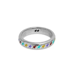 TWOJEYS - Bague Starline Multicolore S - Argent