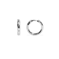 TWOJEYS - Boucles d'oreilles Slim Hoops - Argent