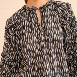 Ulla Johnson - Blouse Azrou - Graphite