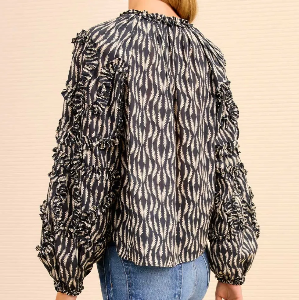 Ulla Johnson - Blouse Azrou - Graphite