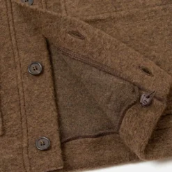 Universal Works - Cardigan Advance - Marron