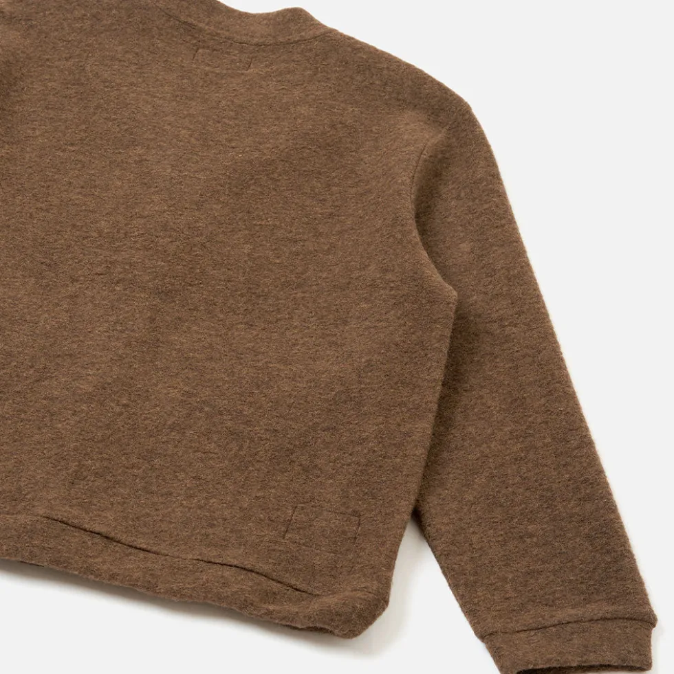 Universal Works - Cardigan Advance - Marron