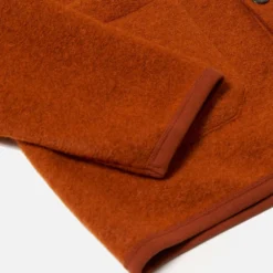 Universal Works - Cardigan Laine - Rust