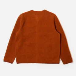 Universal Works - Cardigan Laine - Rust
