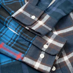 Universal Works - Chemise Lazy Day - Bleu