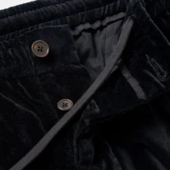 Universal Works - Pantalon Oxford Velours - Noir