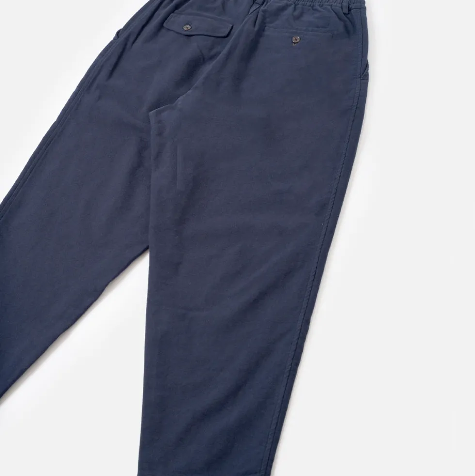 Universal Works - Pantalon Oxford Micro Canvas - Marine