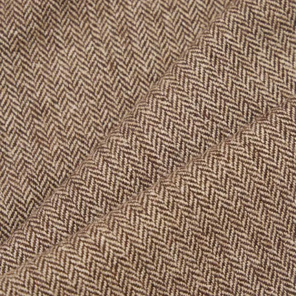 Universal Works - Pantalon Pleated Track - Marron