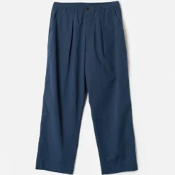 Universal Works - Pantalon Pleated Track Comfort - Marine