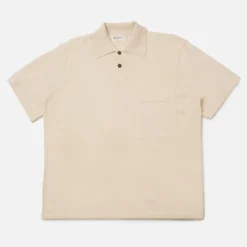 Universal Works - Polo Woolcot SS - Ecru