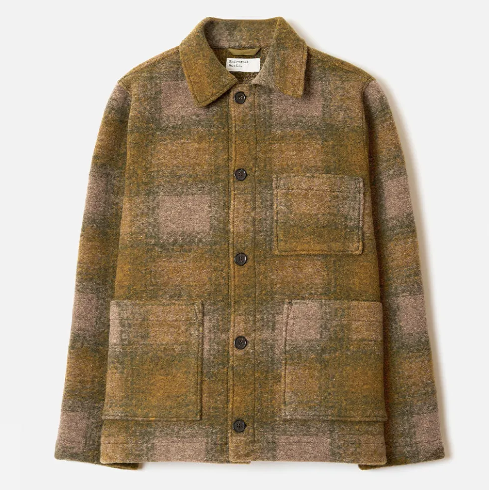Universal Works - Surchemise Tag - Olive