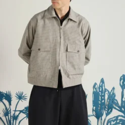 Universal Works - Veste Lucas - Marron Multi