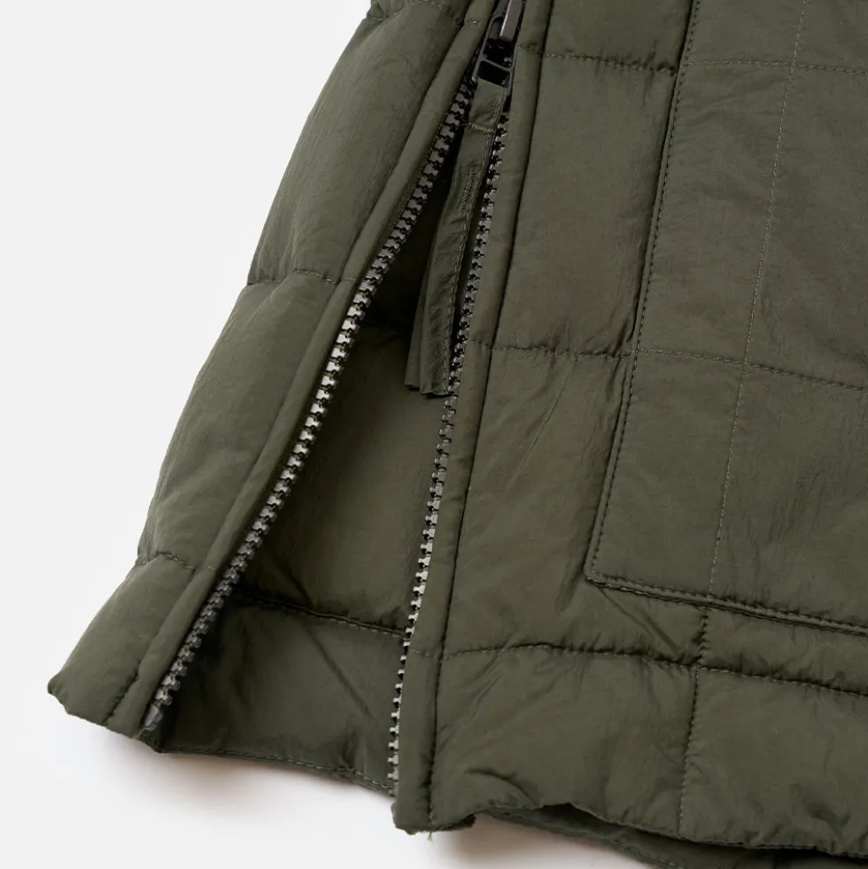 Universal Works - Veste Matelassée Down Rams - Olive