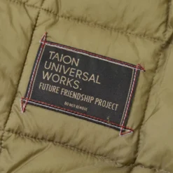 Universal Works - Veste Matelassée Down - Vert