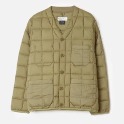 Universal Works - Veste Matelassée Down - Vert