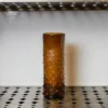 Vase Bulles en verre soufflé - Ambre