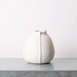 Vase graine - Blanc