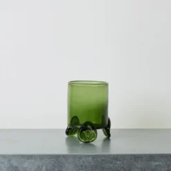 Vase Hurricane - Vert Fumé