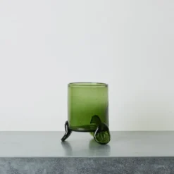 Vase Hurricane - Vert Fumé